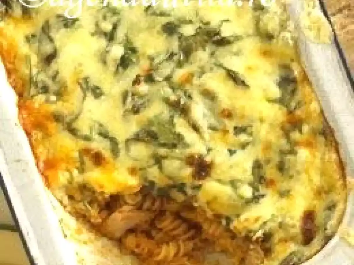 Paste cu ton la cuptor