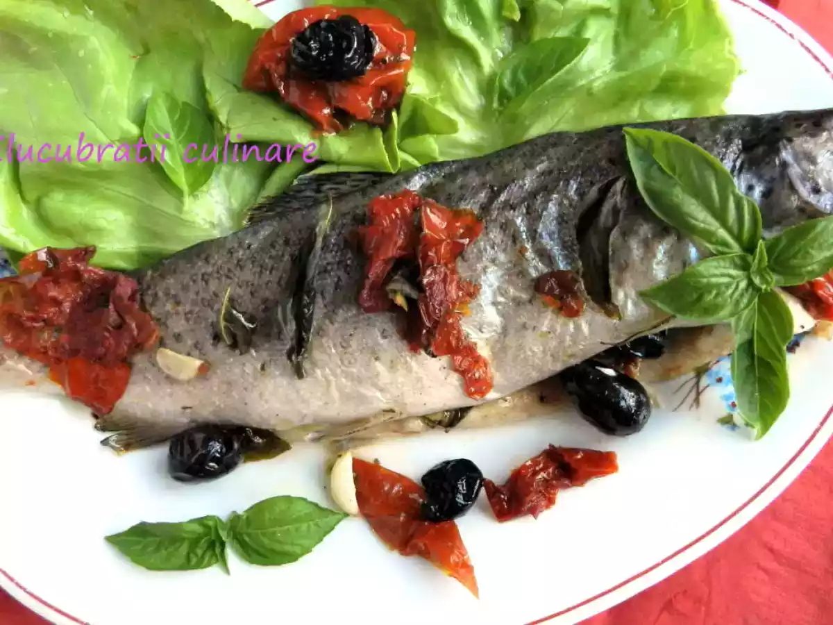Păstrăv cu arome mediteraneene - poza 2