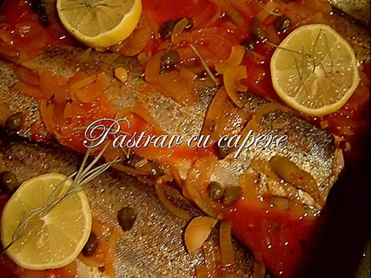 Pastrav cu capere la cuptor - poza 6