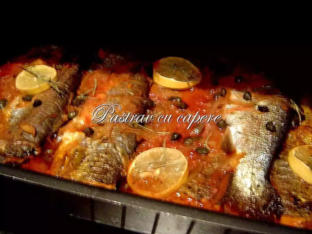 Pastrav cu capere la cuptor - poza 7