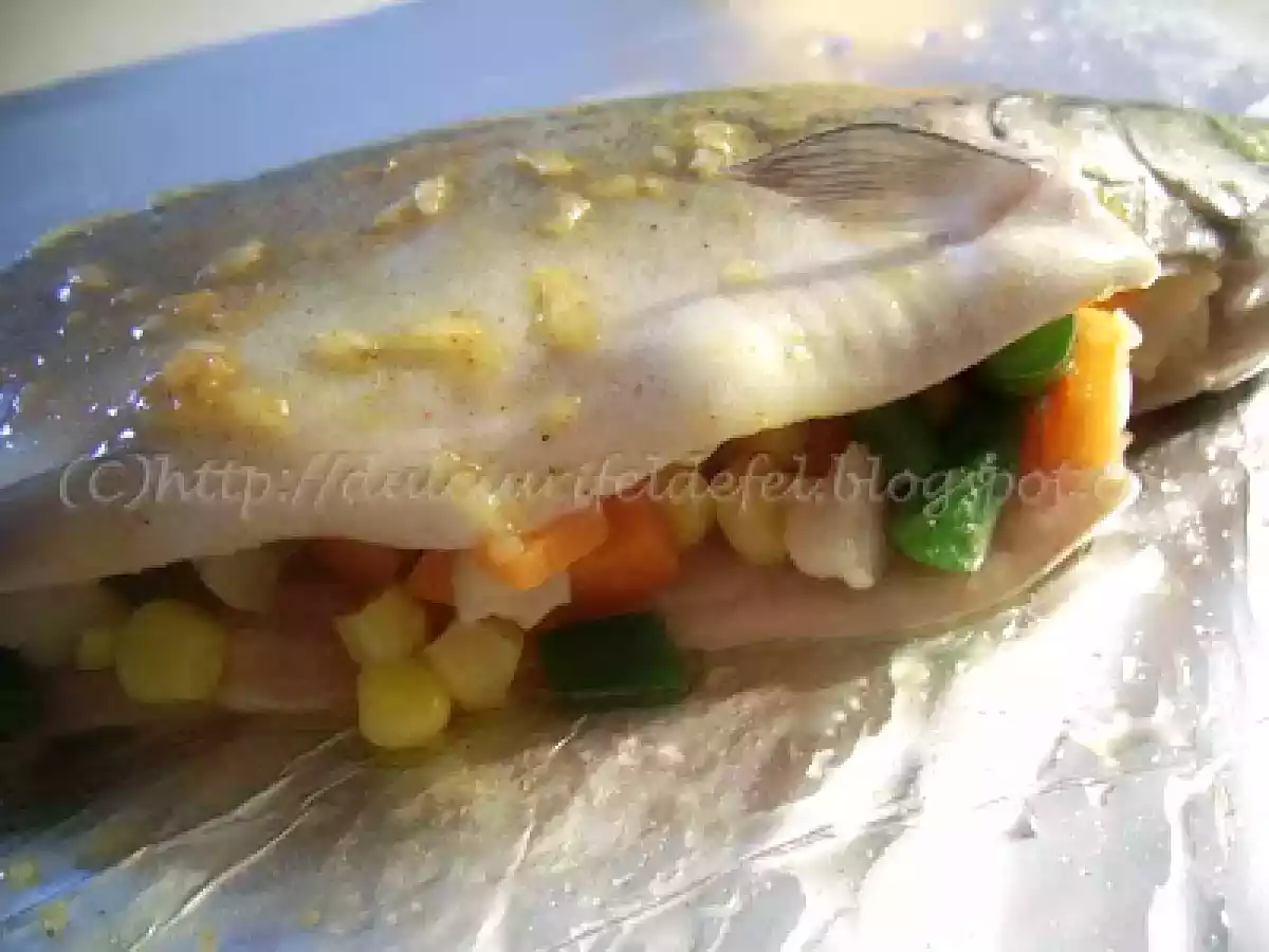 Pastrav cu legume la cuptor - poza 4