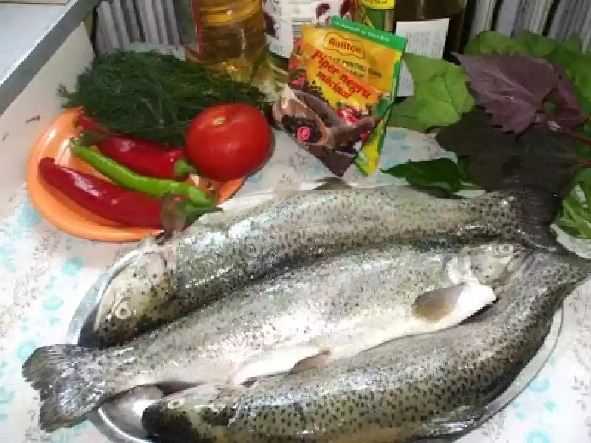 Pastrav cu portocale si sos picant - poza 10