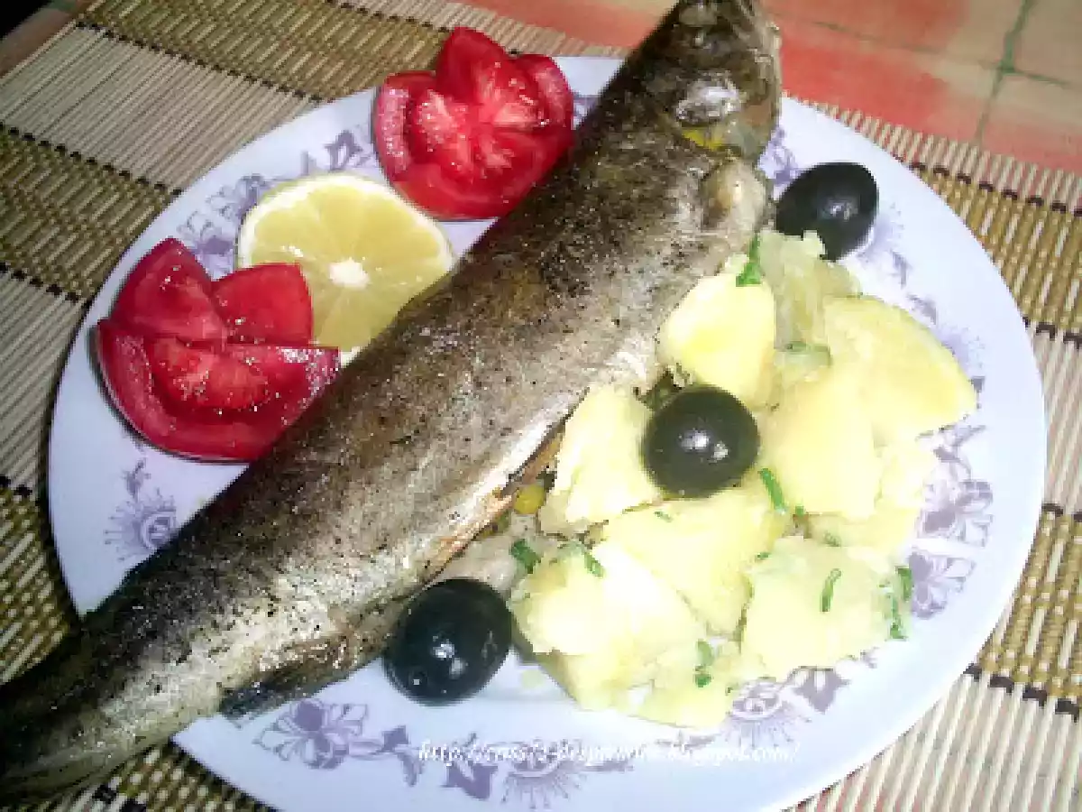 Pastrav umplut cu legume - poza 7