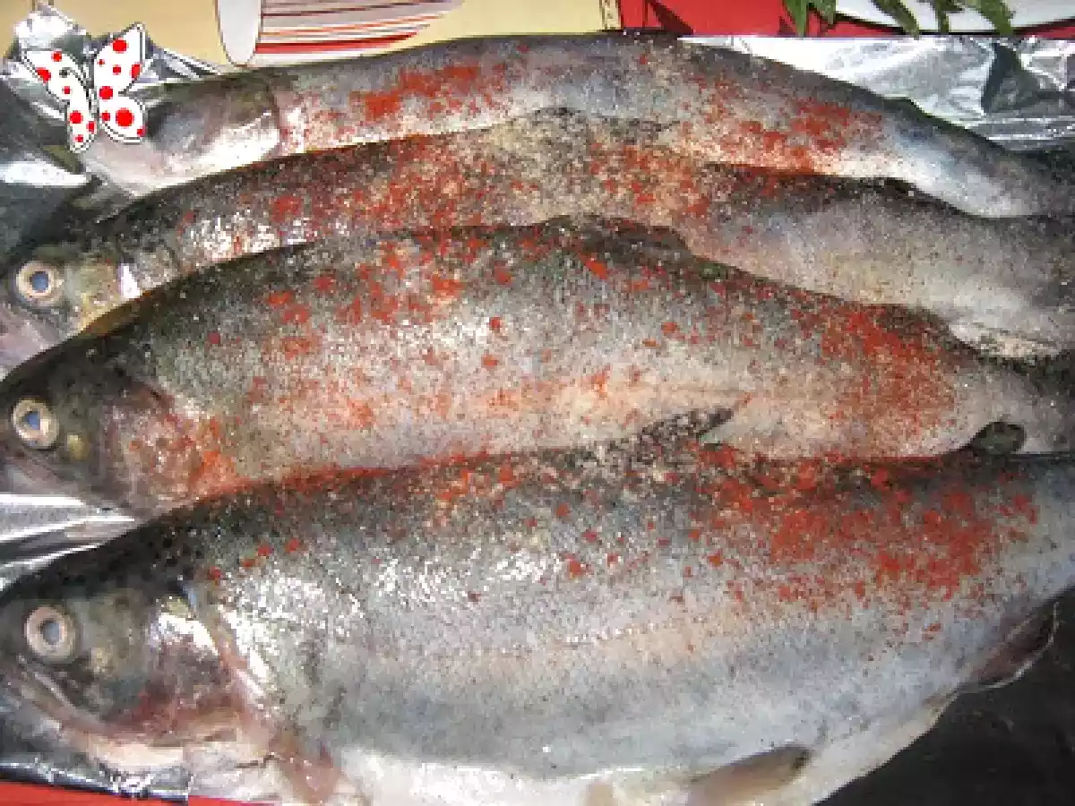 Pastravi cu gutuie si cartofi la cuptor - poza 7