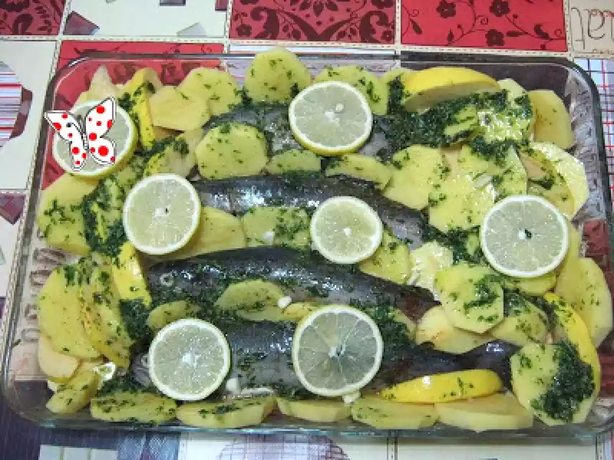 Pastravi cu gutuie si cartofi la cuptor - poza 8