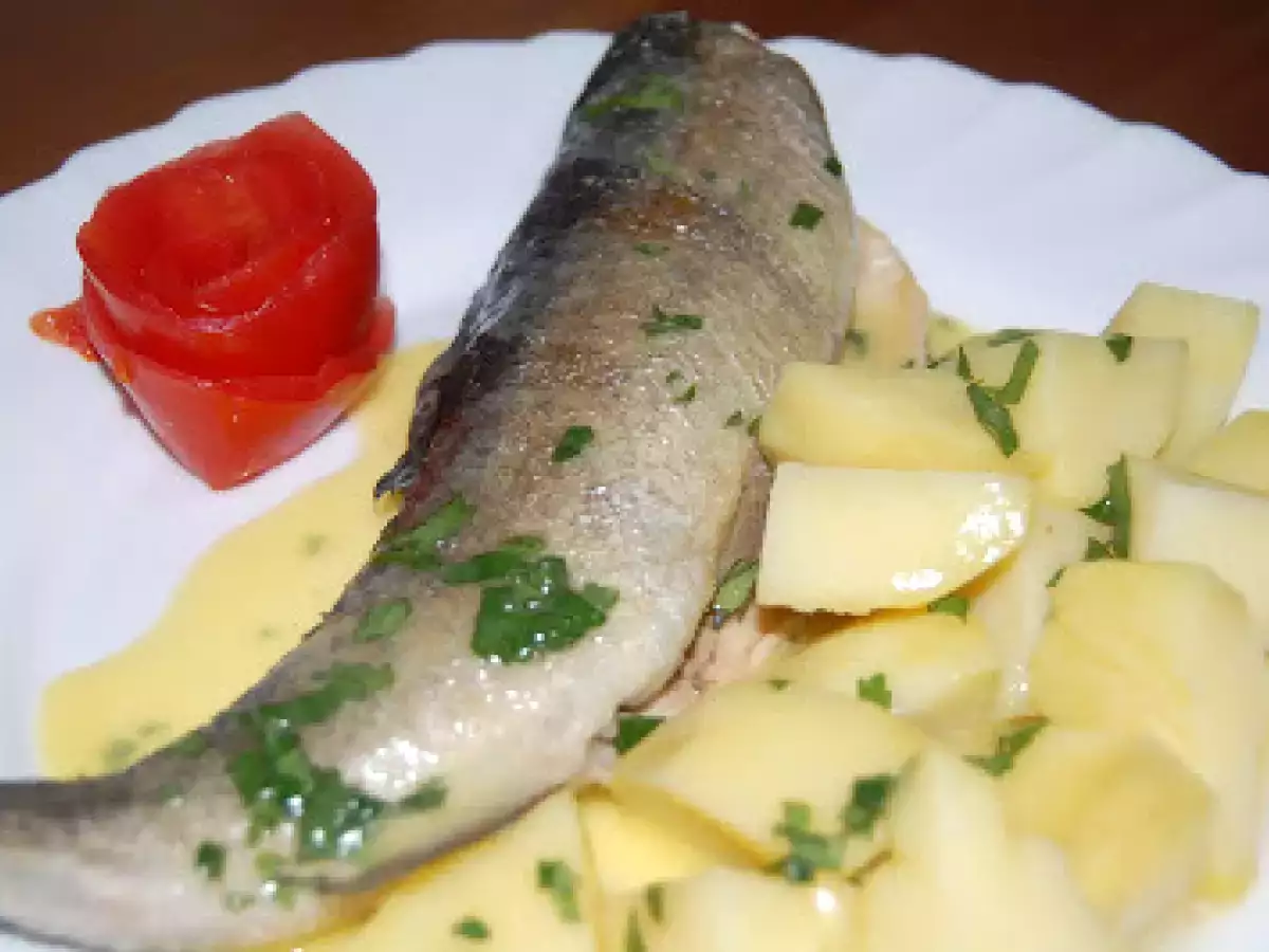 Pastravi rasol cu sos maitre d'hotel - poza 2