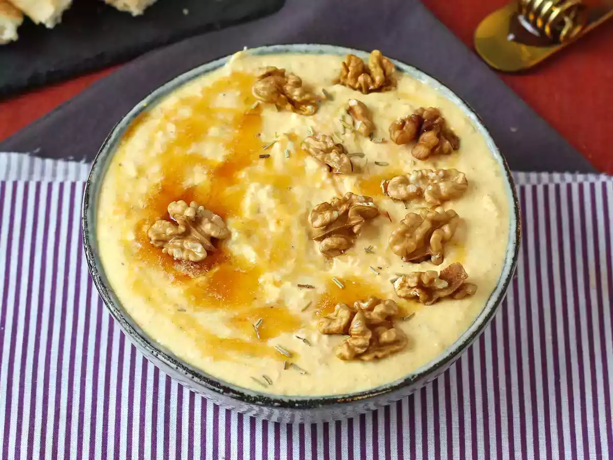 Pate cremos de dovleac și feta cu o atingere de miere - poza 5