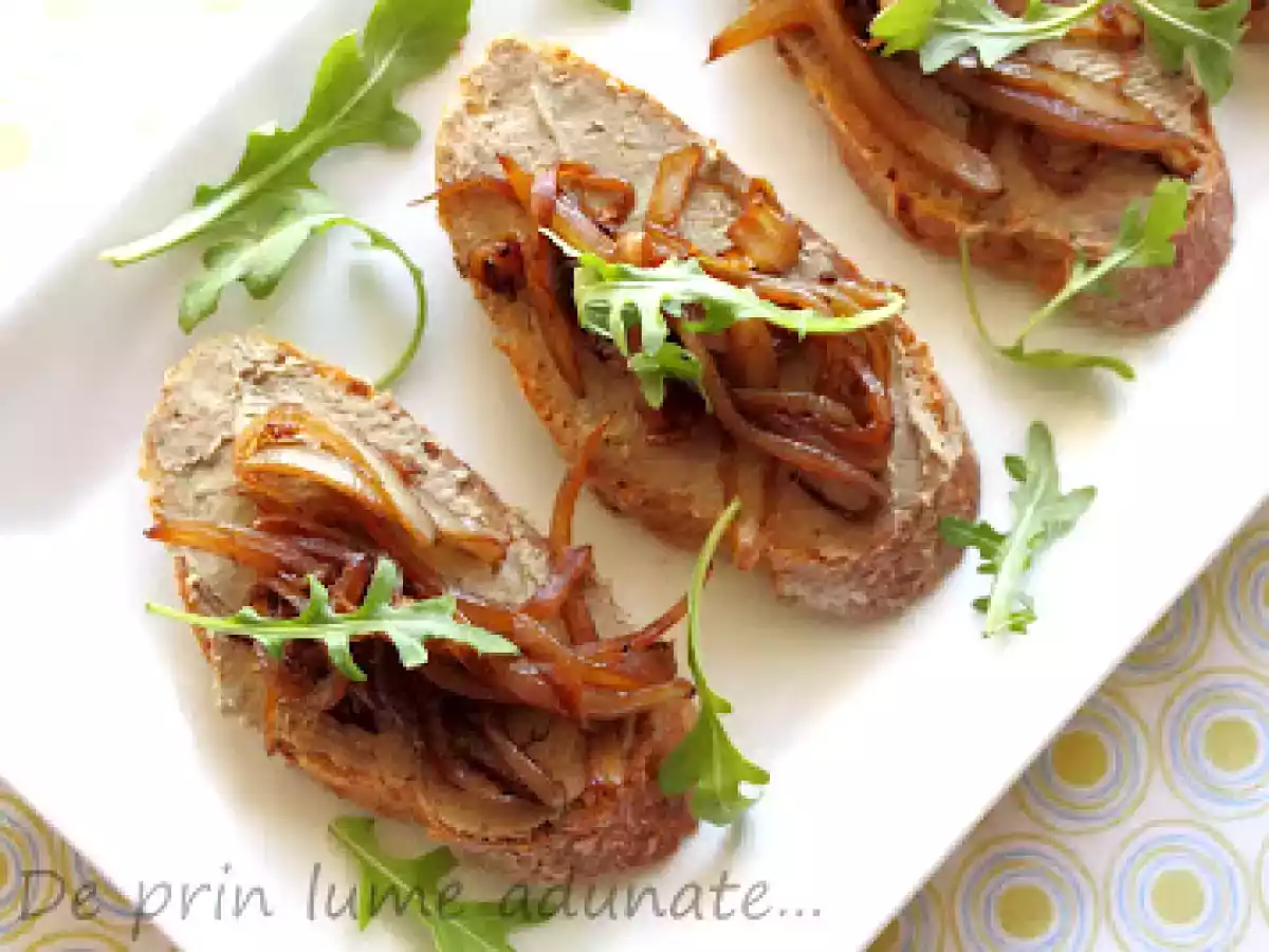 Pâte de ficat cu ceapa caramelizata - poza 2