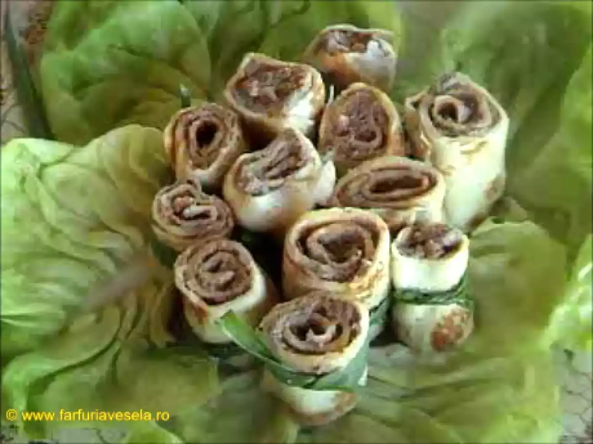 Pate de ficat de casa in foaie de clatita (reteta video)