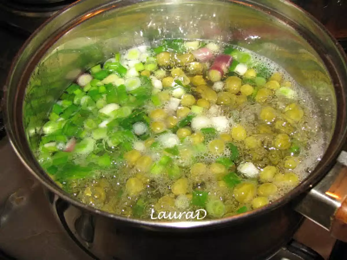 Pate de mazare si ceapa verde - poza 2