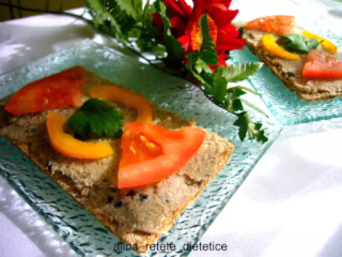 Pate din soia cu masline