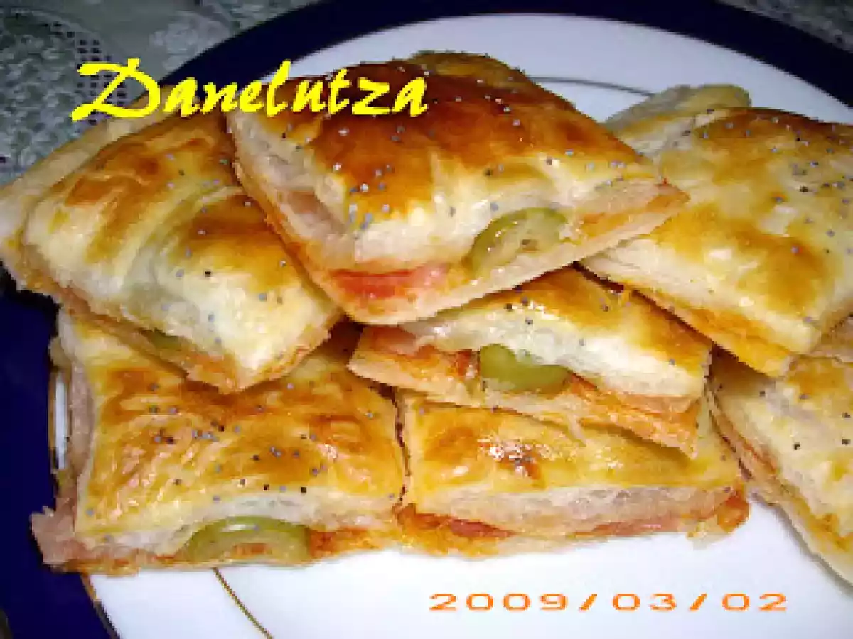 Pateuri cu prosciutto cotto - poza 5