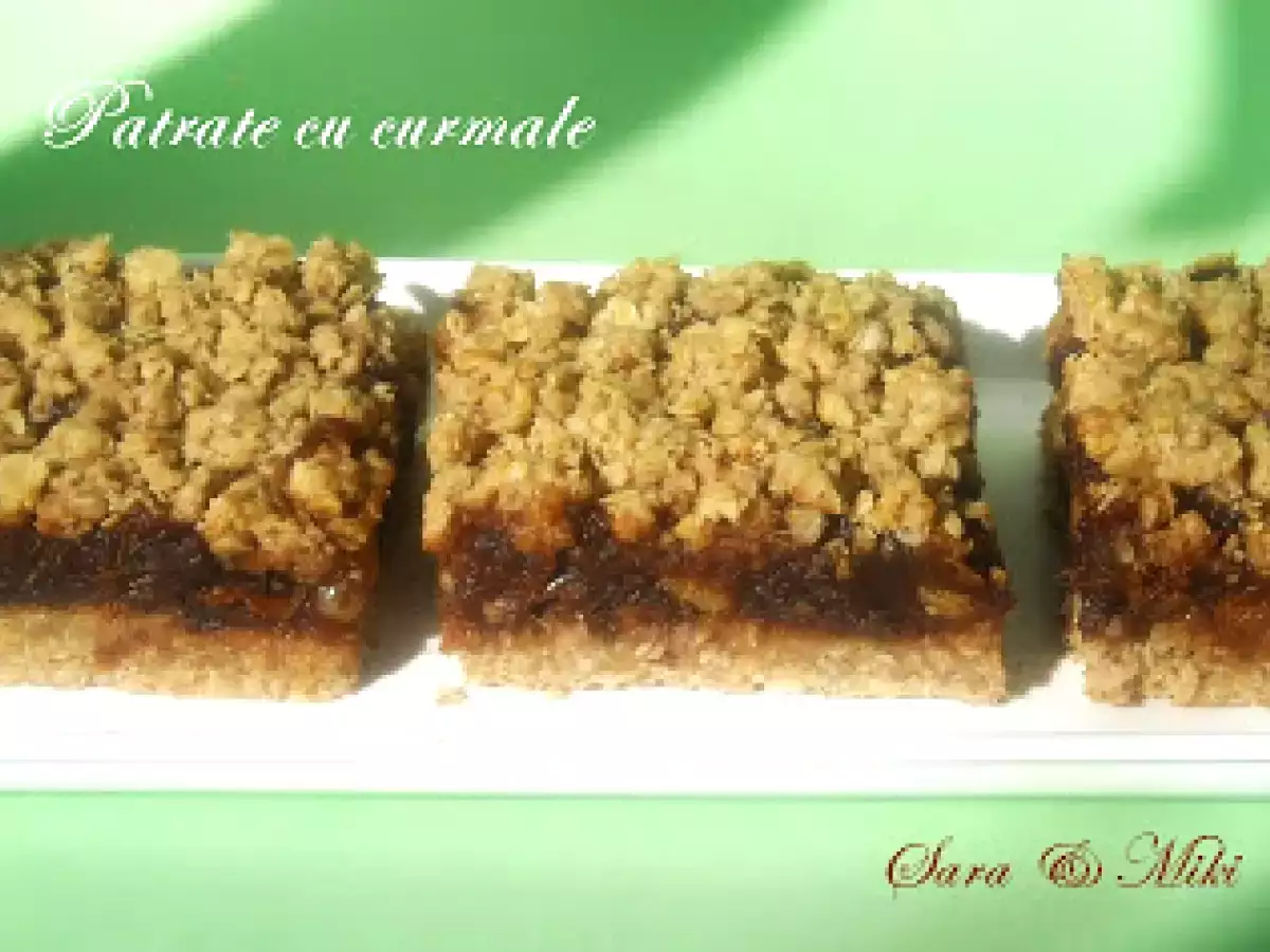 Patrate cu curmale - poza 3