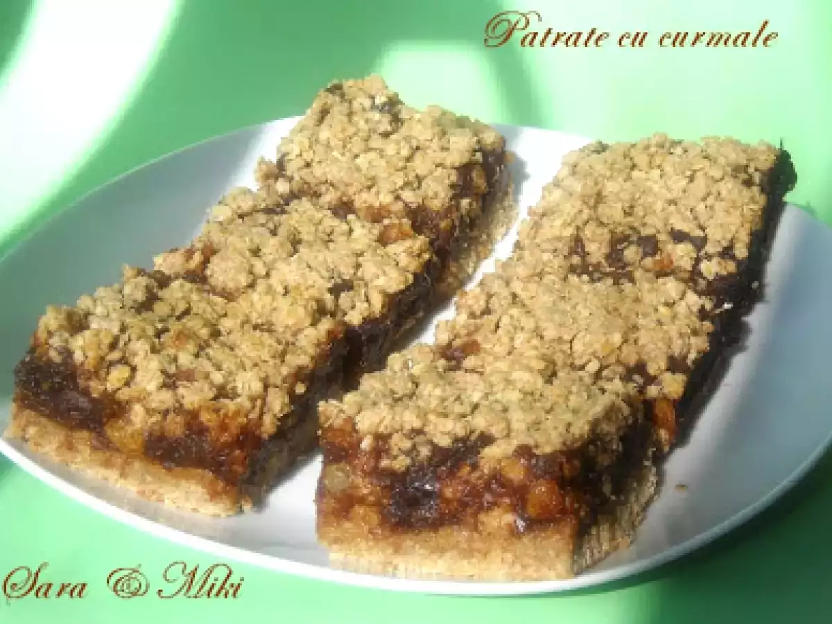 Patrate cu curmale - poza 4