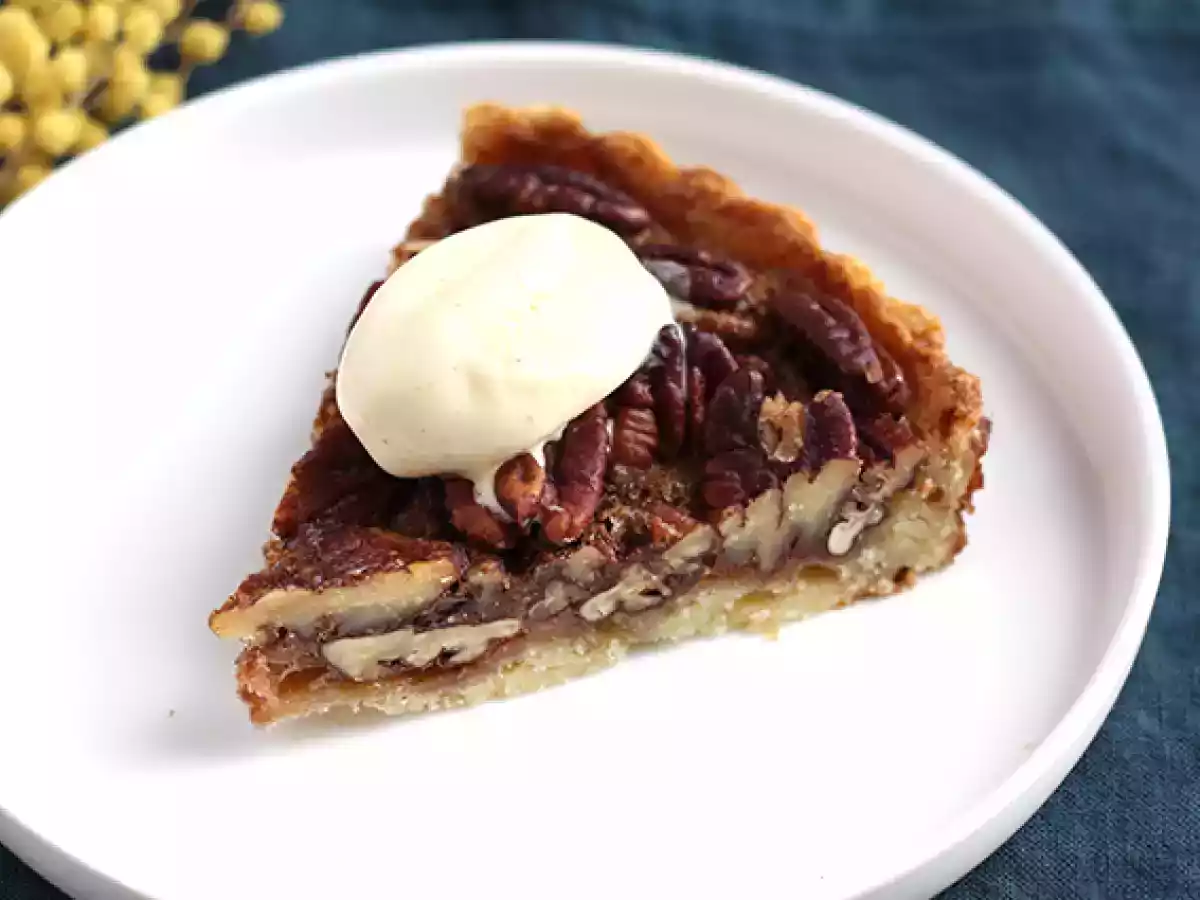 Pecan pie-Placinta cu nuci pecan