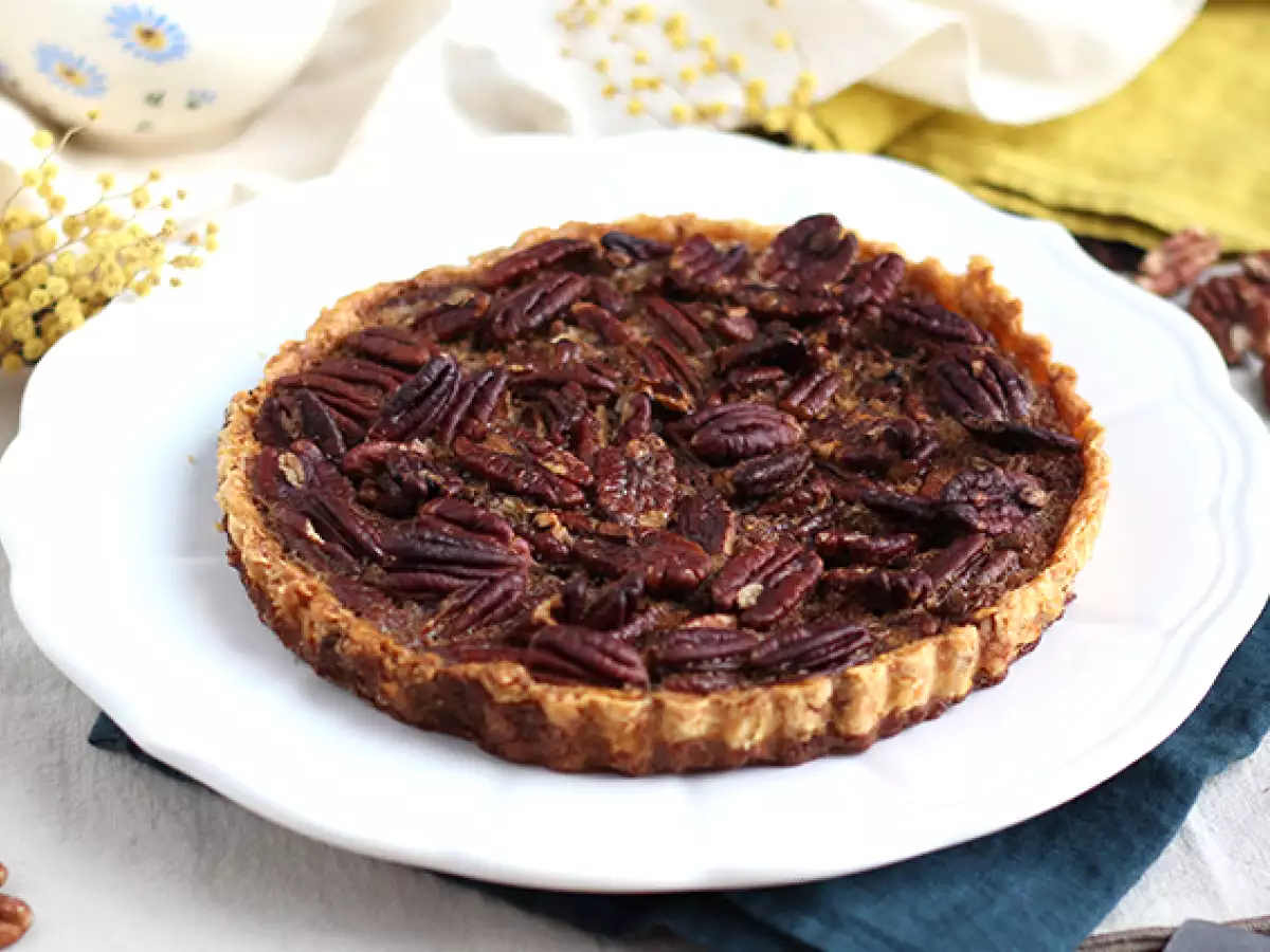 Pecan pie-Placinta cu nuci pecan - poza 4