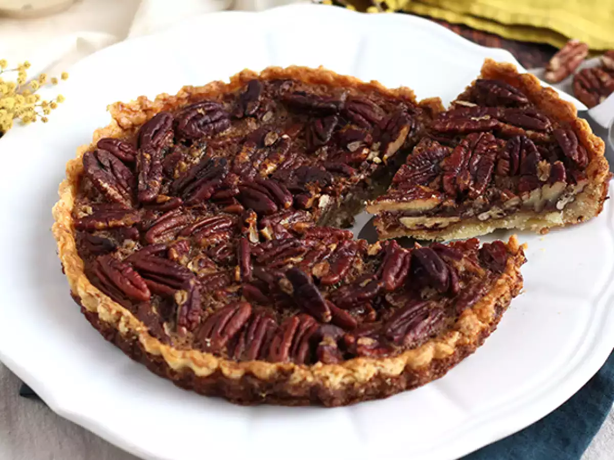 Pecan pie-Placinta cu nuci pecan - poza 5