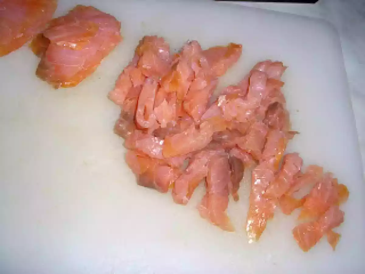 Penne al salmone(Pene cu somon)