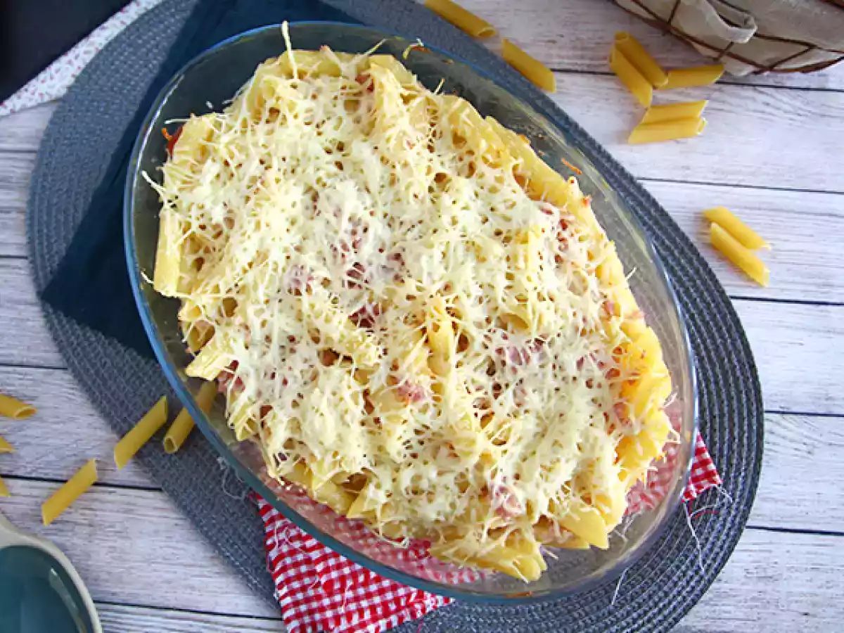 Penne gratinate - poza 3