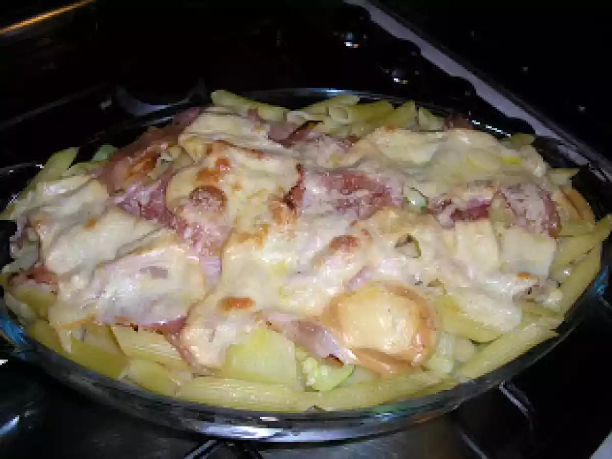 Penne gratinate(Pene gratinate)