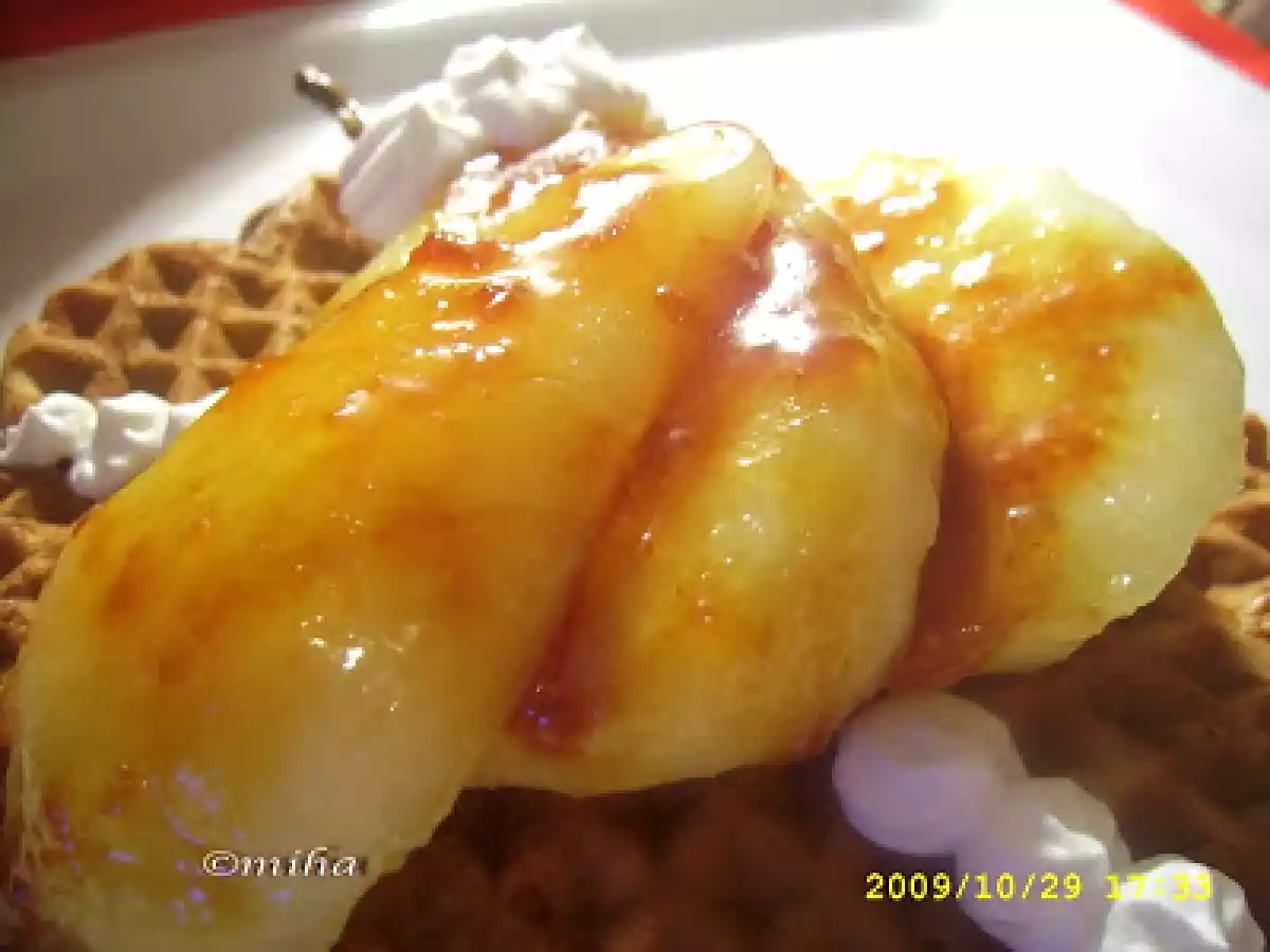 Pere caramelizate - poza 4