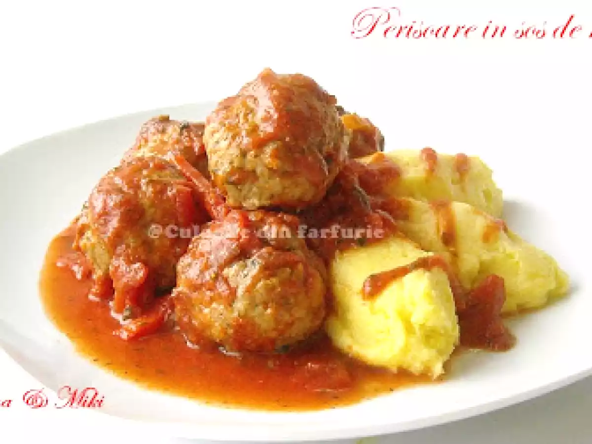 Perisoare in sos de rosii