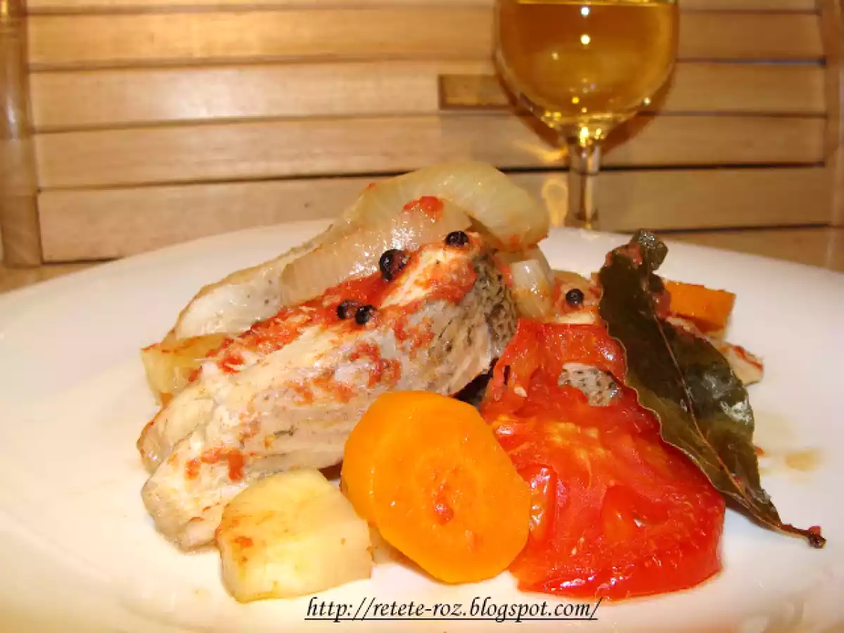 Peste cu legume la cuptor