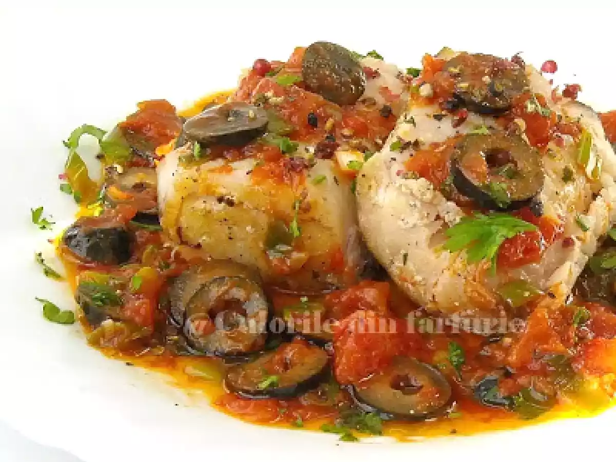 Peste cu sos de rosii si masline - poza 3