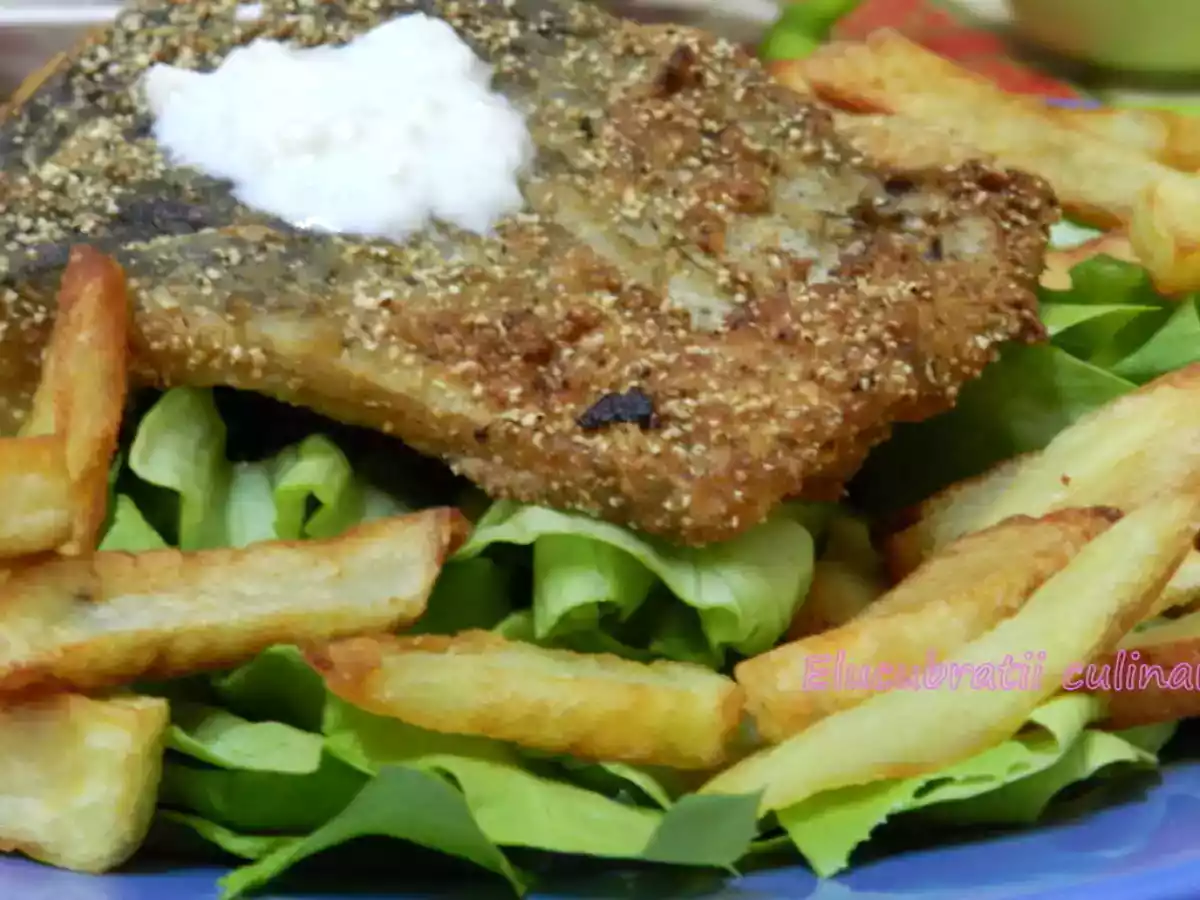 Pește în crustă de mălai - poza 2