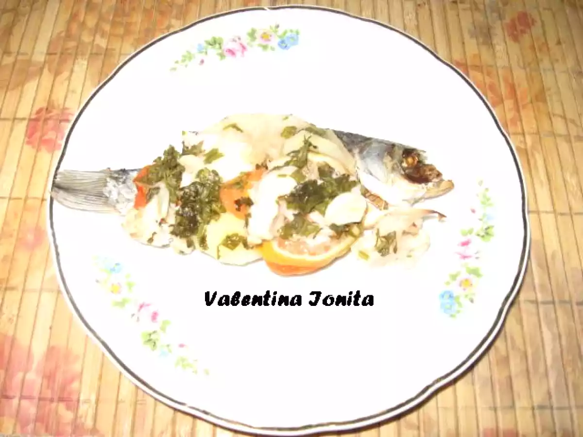 Peste sarat si uscat rasol cu legume la cuptor - poza 2