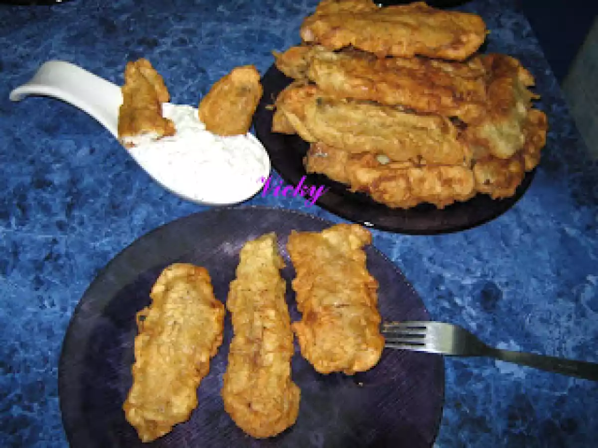 Peste(Baby Hering) in aluat de bere