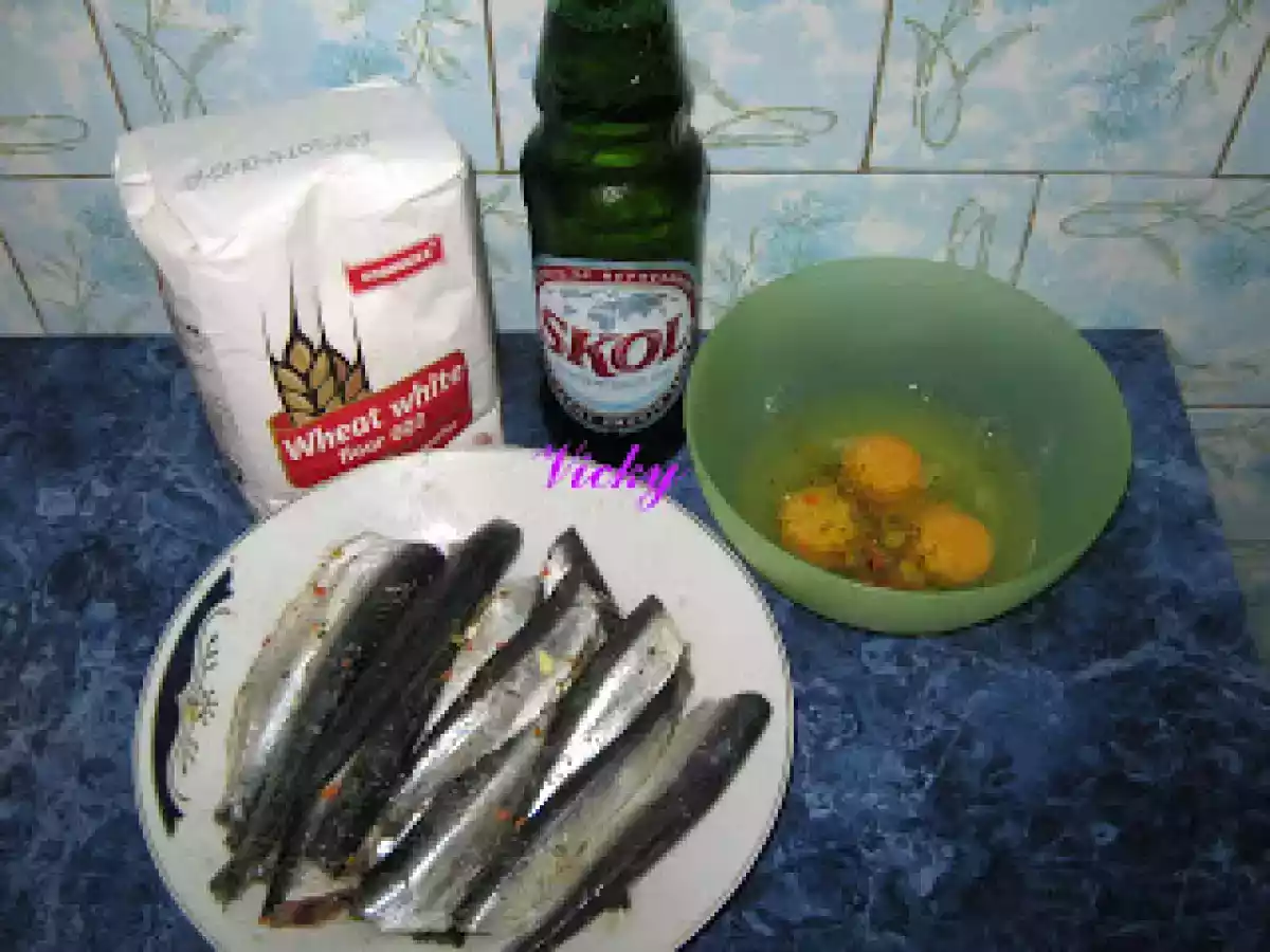 Peste(Baby Hering) in aluat de bere - poza 4