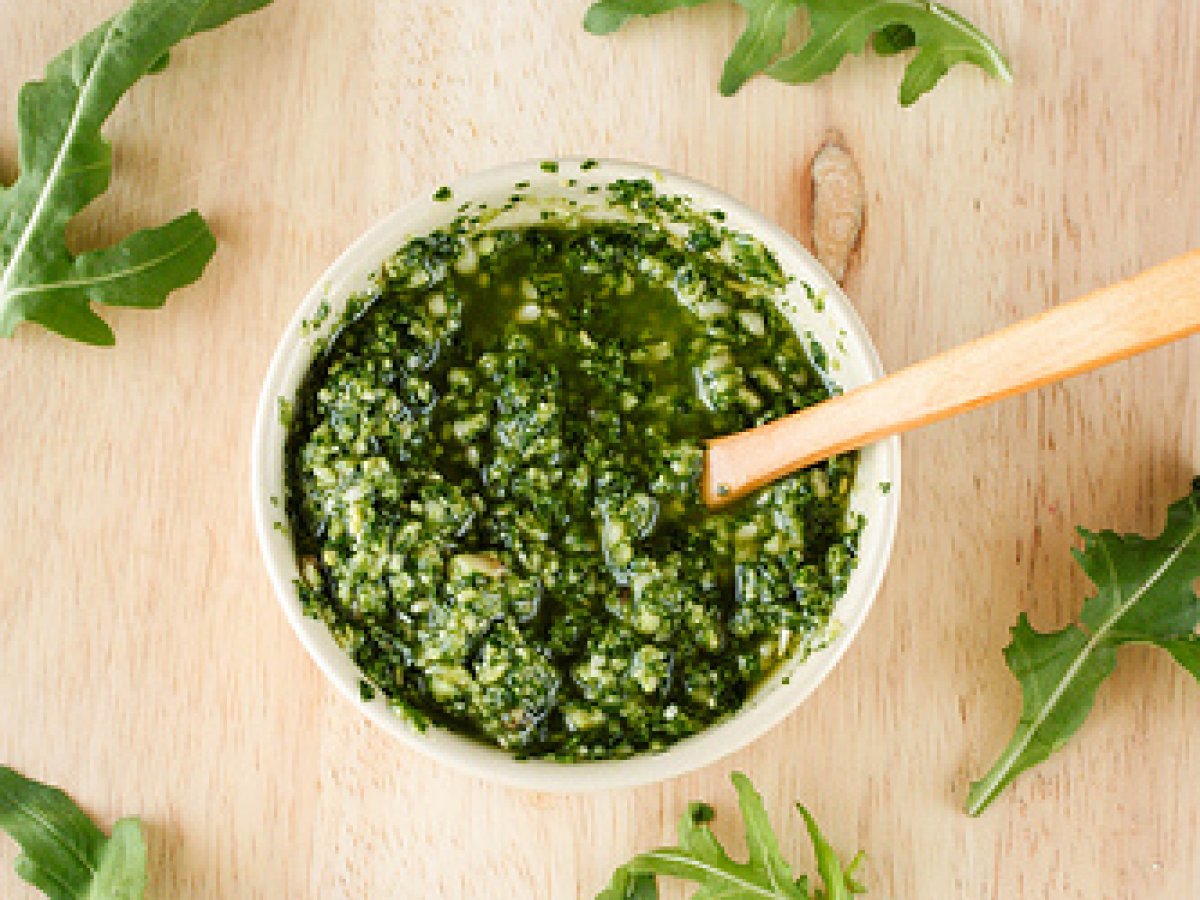 Pesto de rucola Rețetă Petitchef