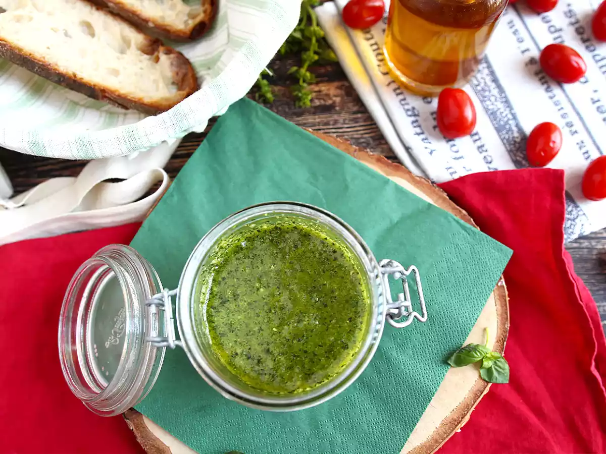Pesto verde - pesto alla genovese - poza 4