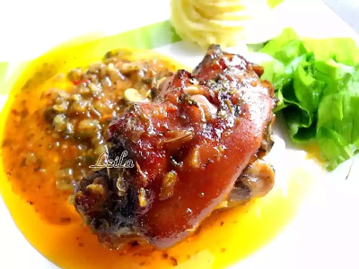 Picioare porc la Cuptor - Adidasi