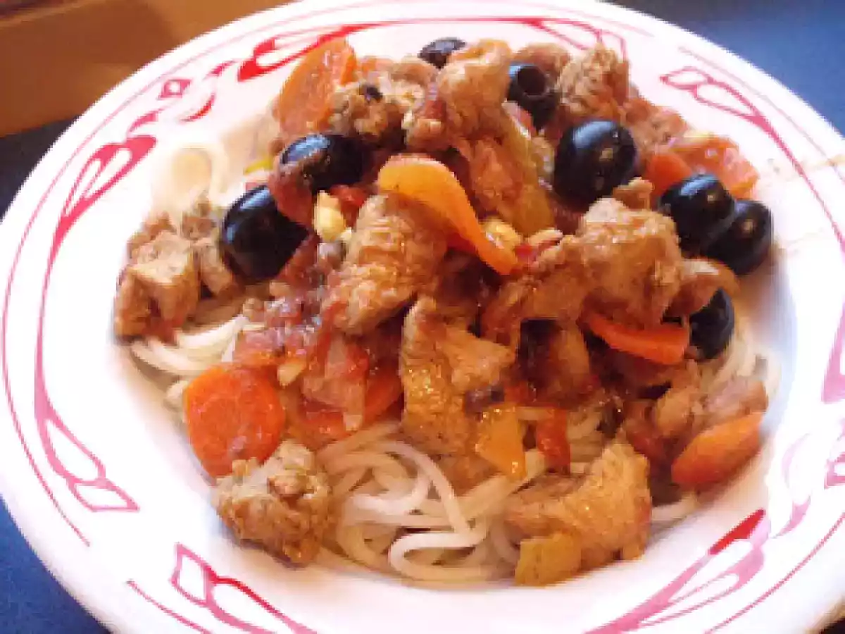 Piept de curcan în sos oriental