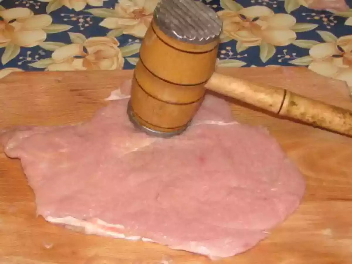 Piept de curcan umplut cu ciuperci, masline si cascaval - poza 13