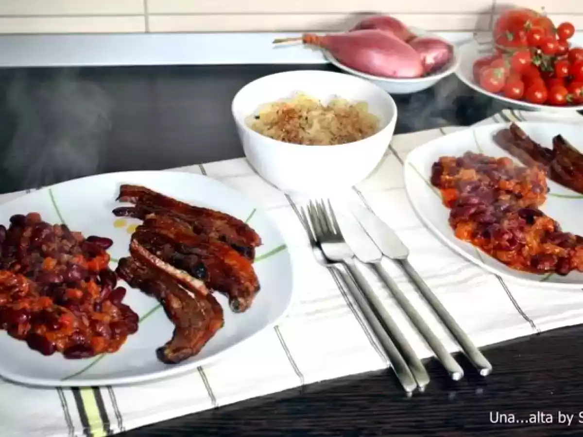 Piept de porc cu fasole hot'n'spicy - poza 9