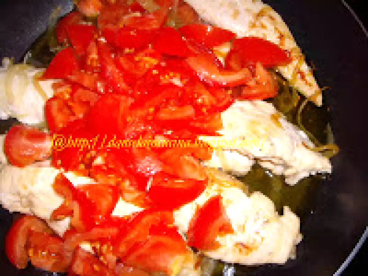 Piept de pui alla pizzaiola/Petto di pollo alla pizzaiola - poza 4