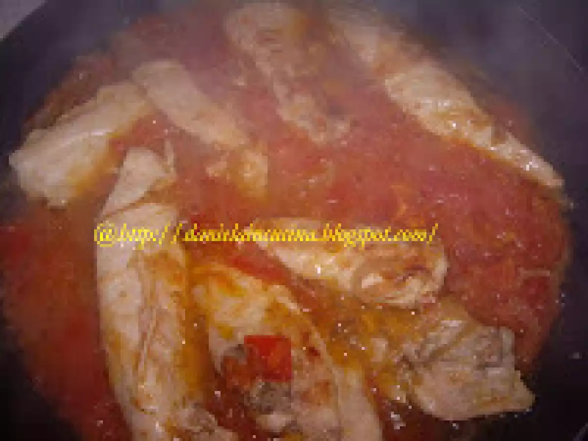 Piept de pui alla pizzaiola/Petto di pollo alla pizzaiola - poza 5