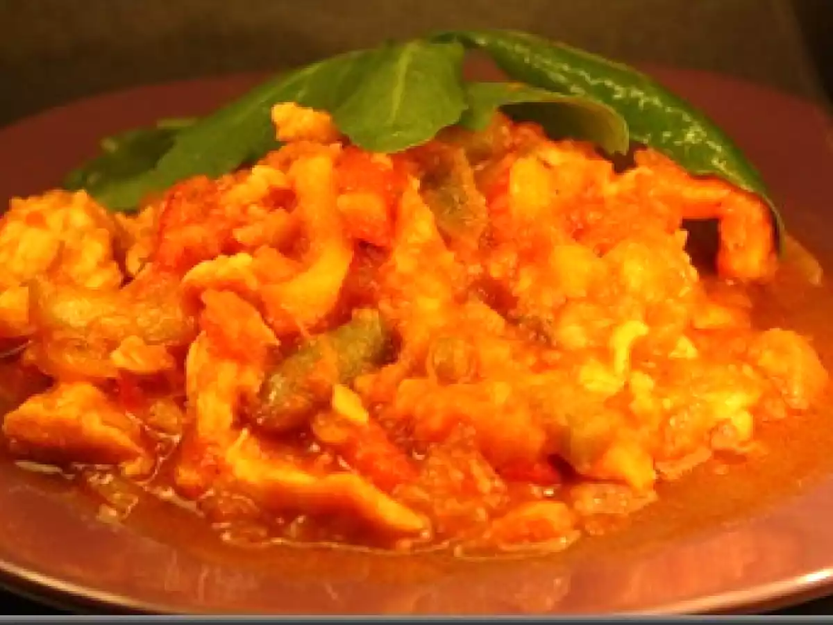 Piept de pui cu ardei si rosii - poza 2