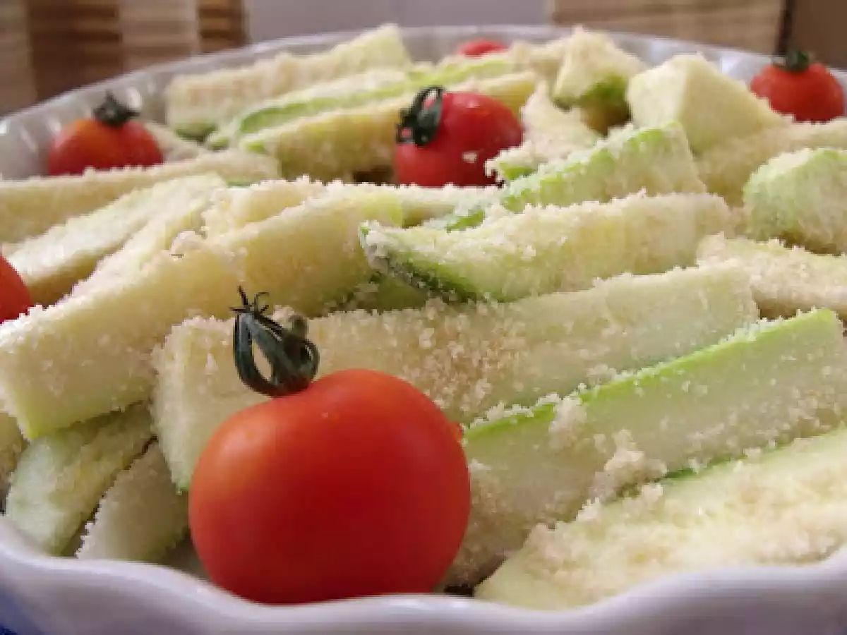 Piept de pui cu dovlecei gratinati - poza 2