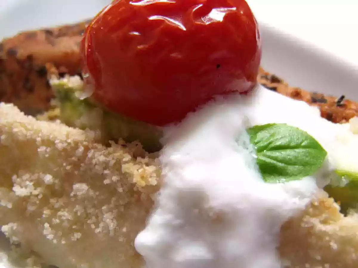 Piept de pui cu dovlecei gratinati - poza 7