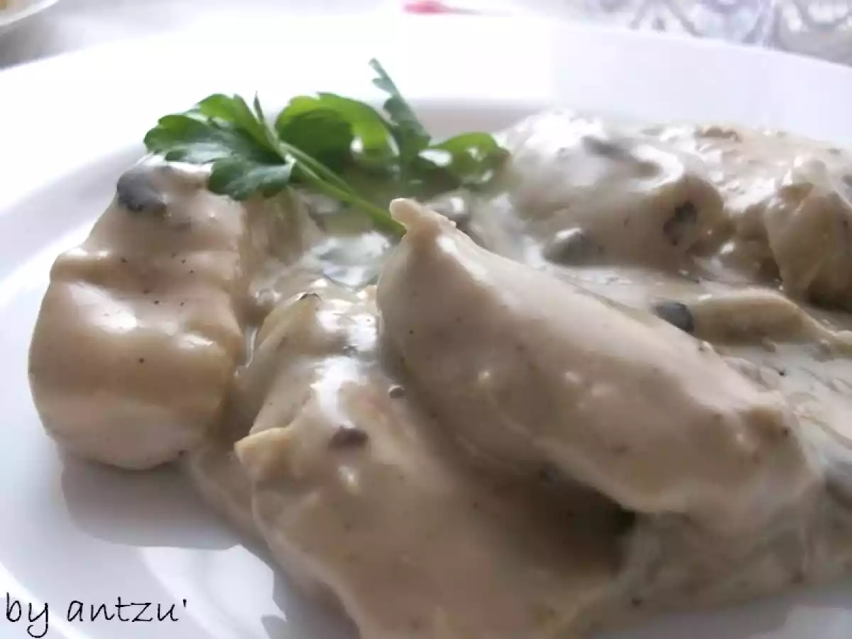 Piept de pui cu smantana