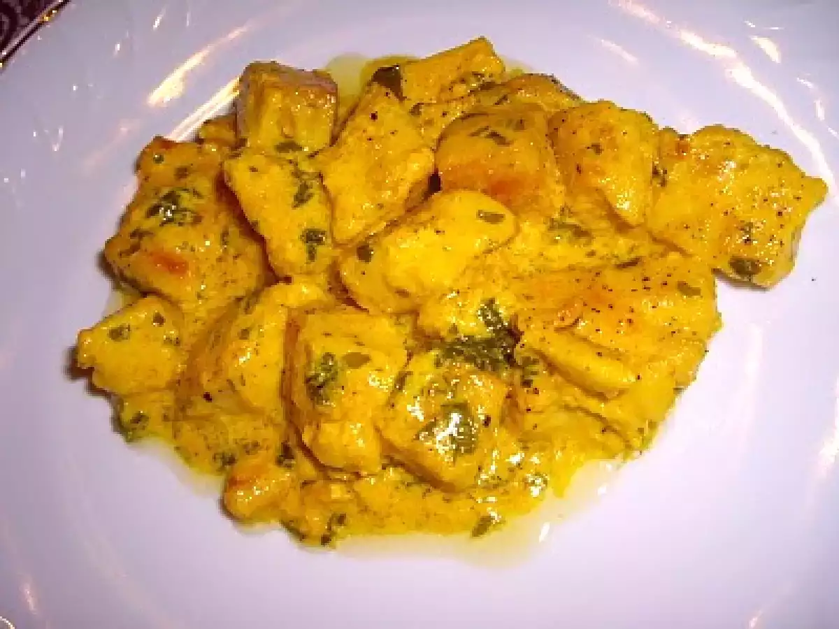 Piept de pui cu sofran