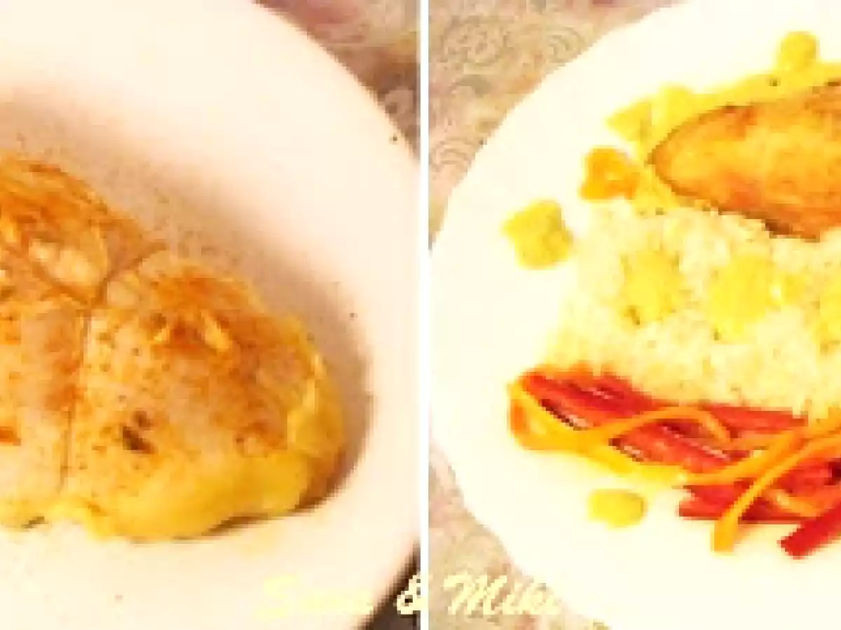 Piept de pui cu sos de curry