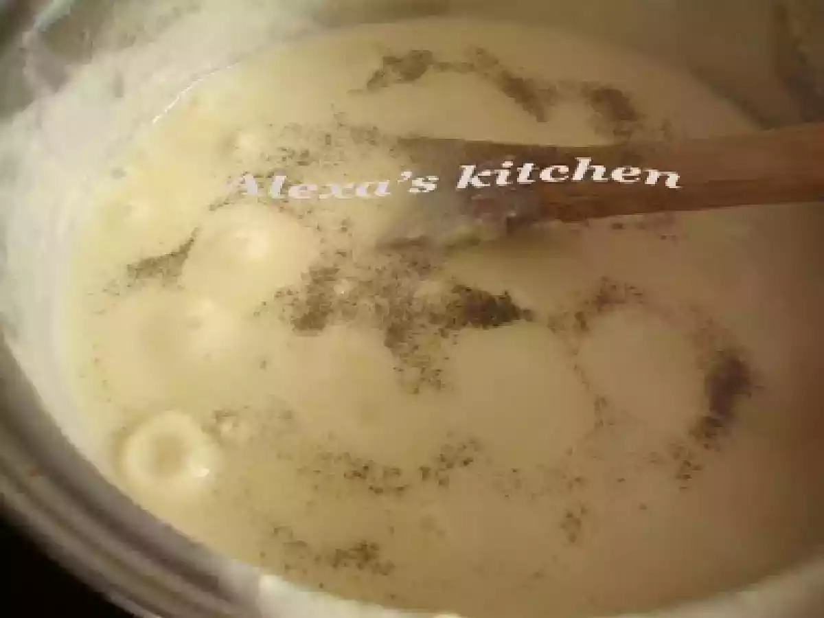 Piept de pui cu sos de smantana si mustar - poza 4