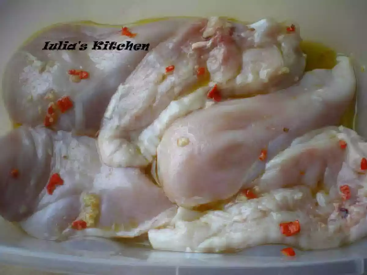 Piept de pui cu sos piri-piri - poza 4