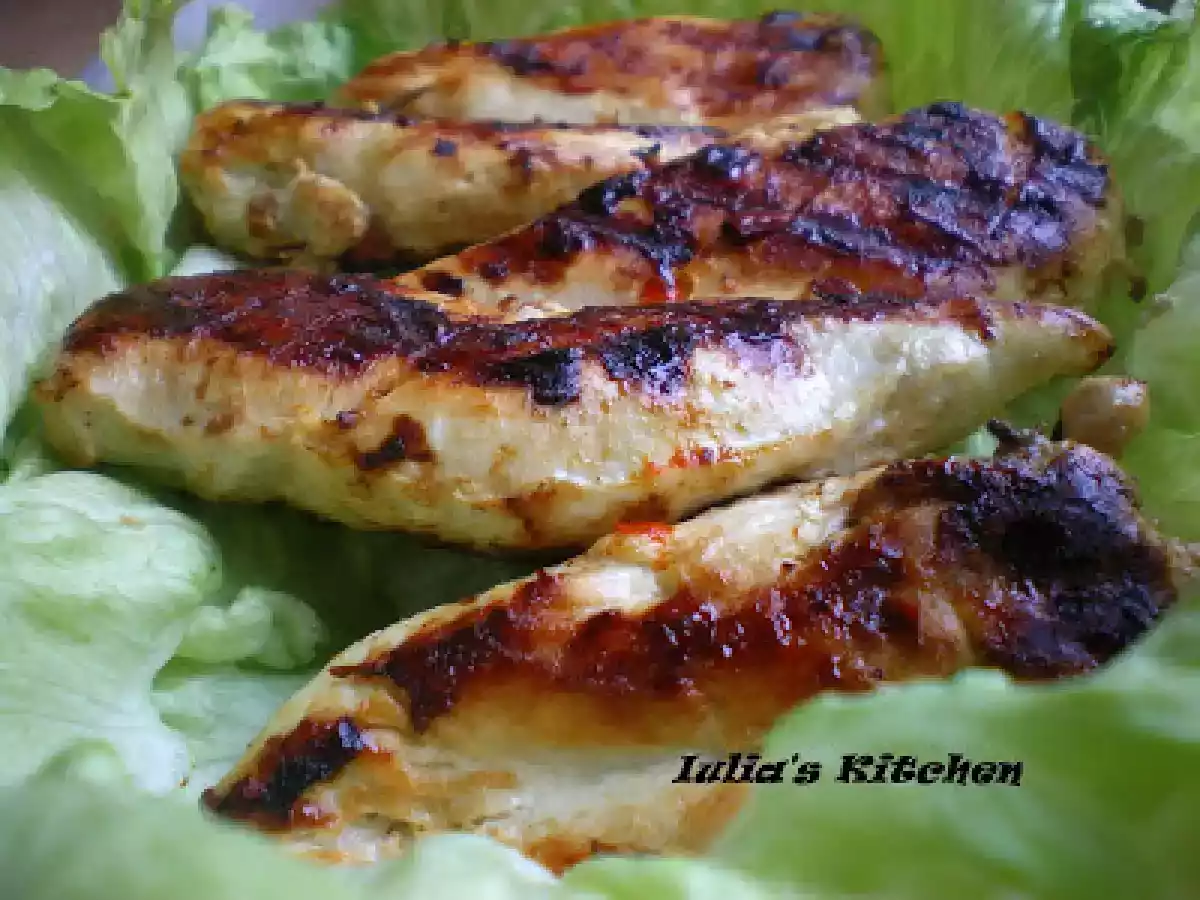 Piept de pui cu sos piri-piri - poza 7