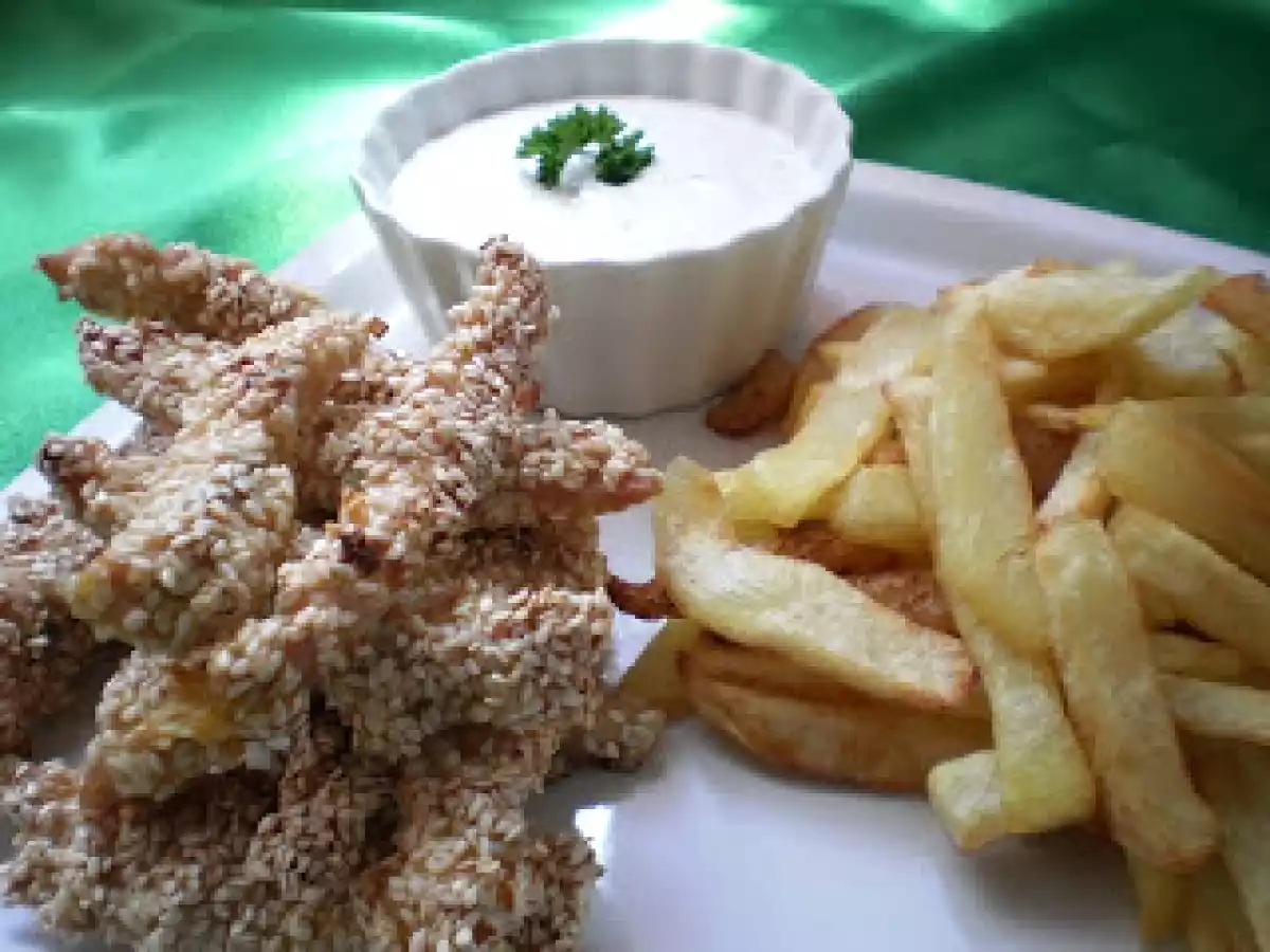 Piept de pui cu susan